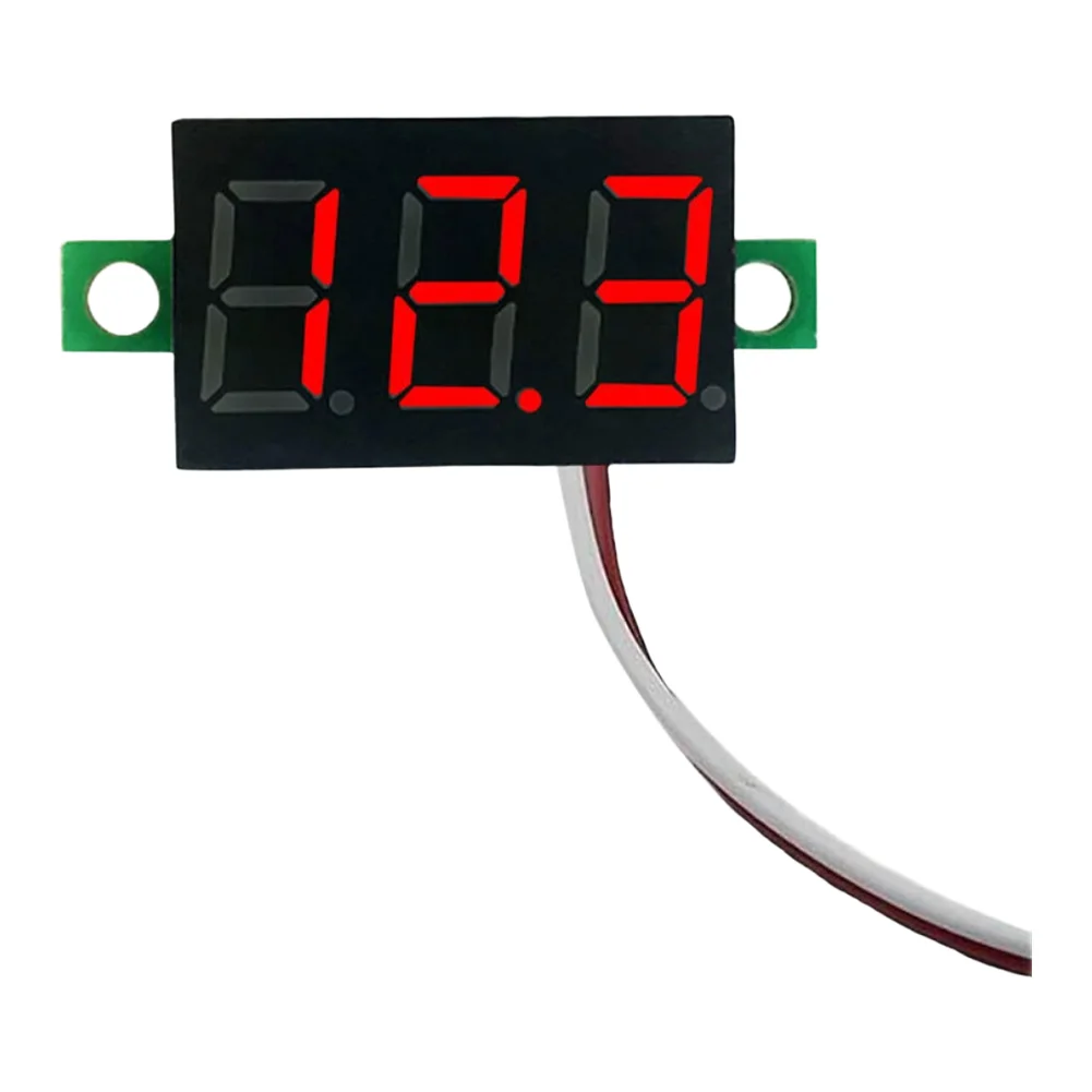 0.28 Inch Compact Digital Voltmeter With Fast Cycle Speed- 200mS For 5V-30V