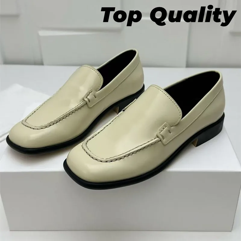 

Women's solid color one foot versatile loafers women's simple thick soled height increasing casual shoes