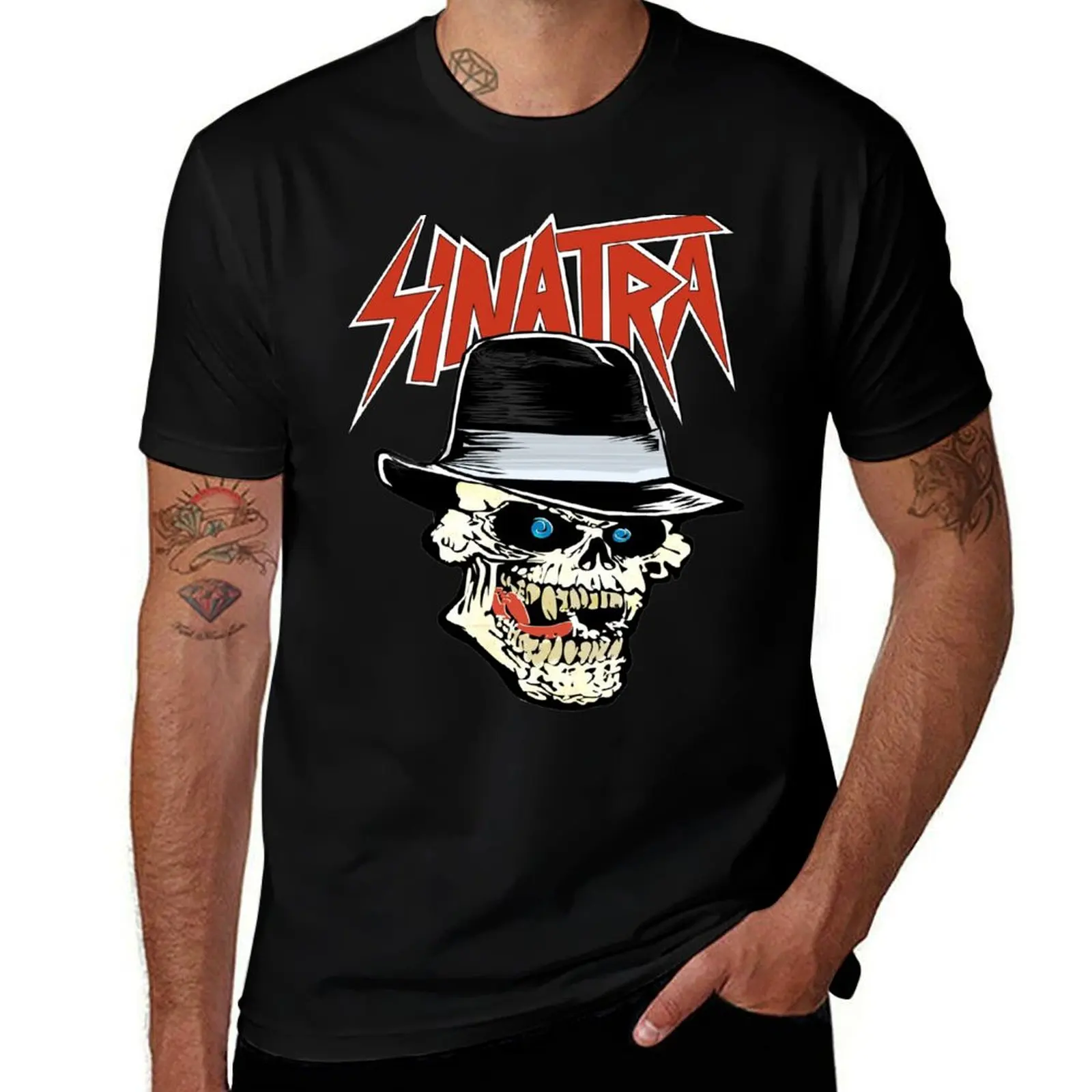 

man SINATRA mens t man graphic cotton shirts t for shirts t T-Shirt for shirts g men T-Shirt