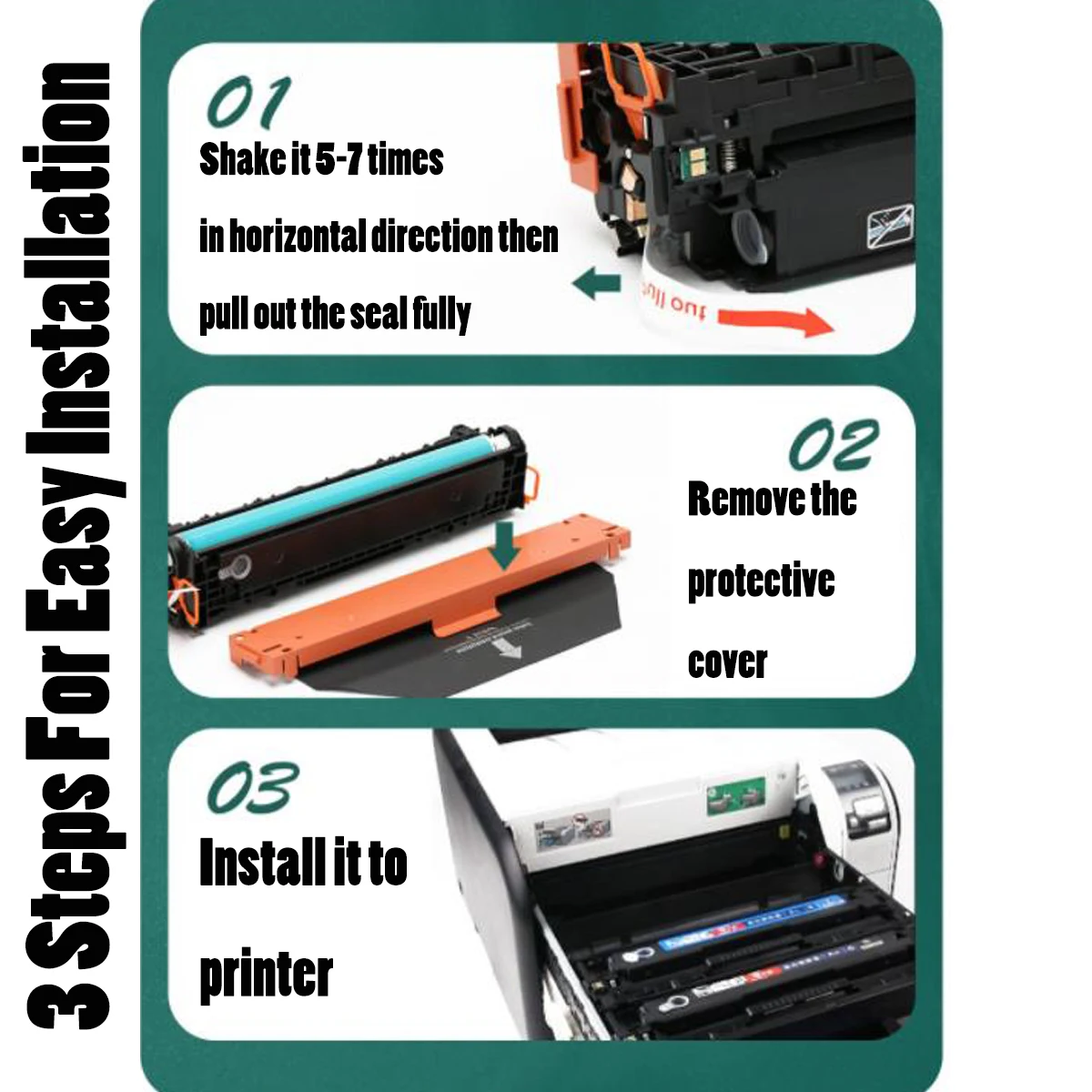 Toner Cartridge for Canon Color ImageClass i-SENSYS i SENSYS iSENSYS IC LBP7100 MF623 MF8230 MF620 MF8200 MF621 CDT C MFP CN CW
