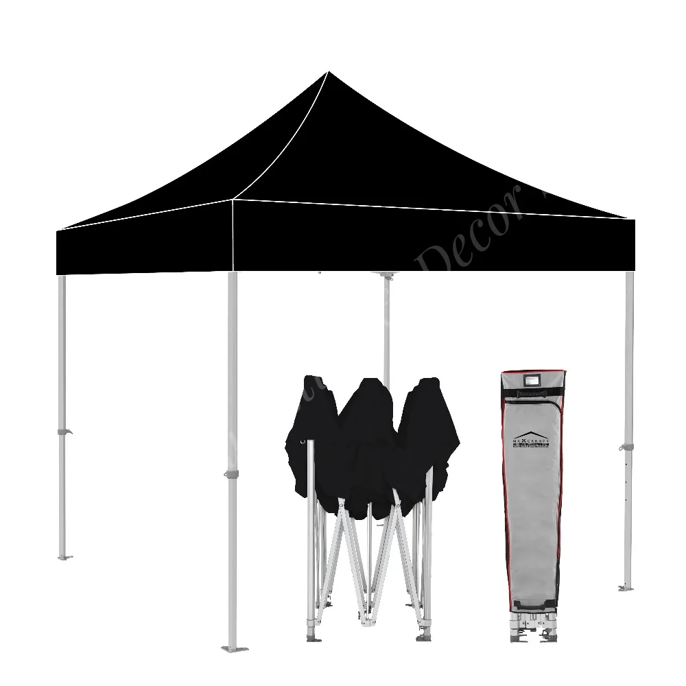 Maxcanopy 50mm Hexagon Outdoor Gazebo 3x3M 4.5x3M 4x6M Premium Folding Tent Pop up Canopy Gazebo Pro Version Tent for Trade Show