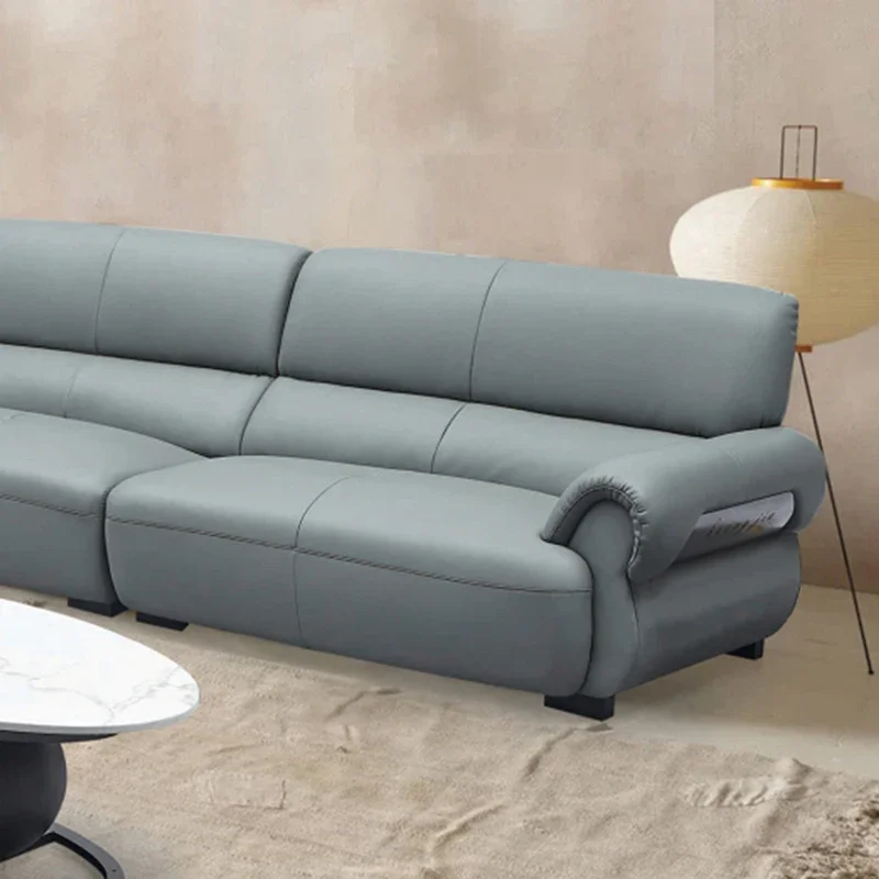 Z Design Moderno Sofá de Luxo Sala de Estar Móveis Hotel Villa Casa Simples Modular Lounge Combinação Sofá de Couro