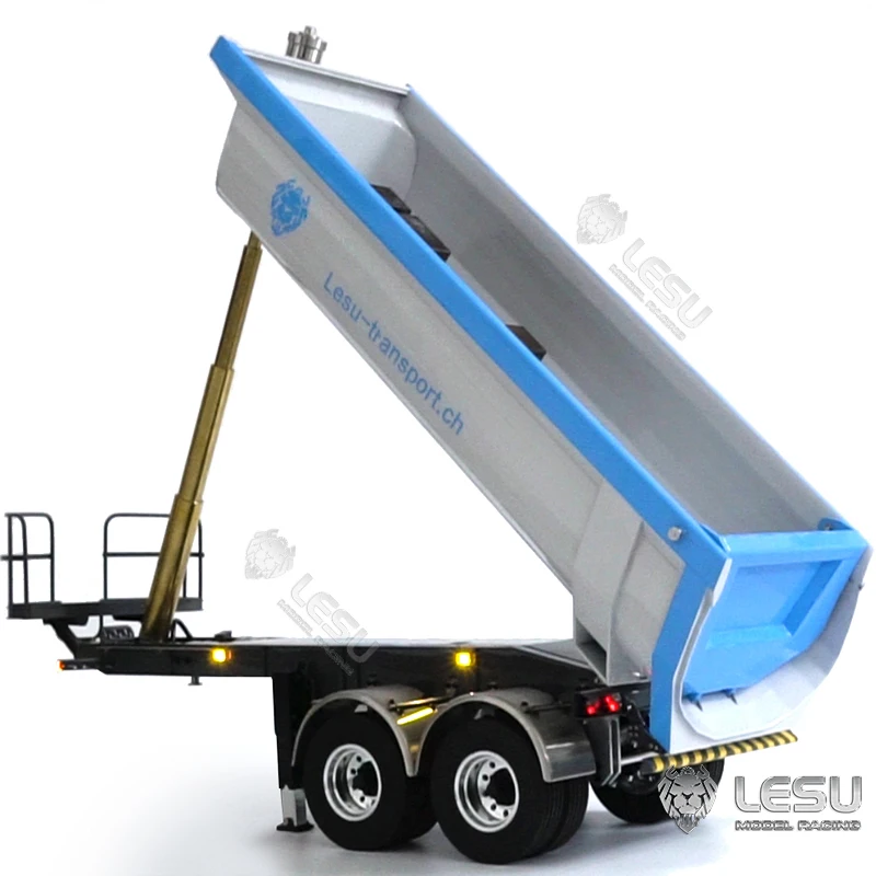 

LESU Metal RC Hydraulic Dumper Trailer Pump for 1/14 Tractor Truck DIY Tamiyaya Model TH18261