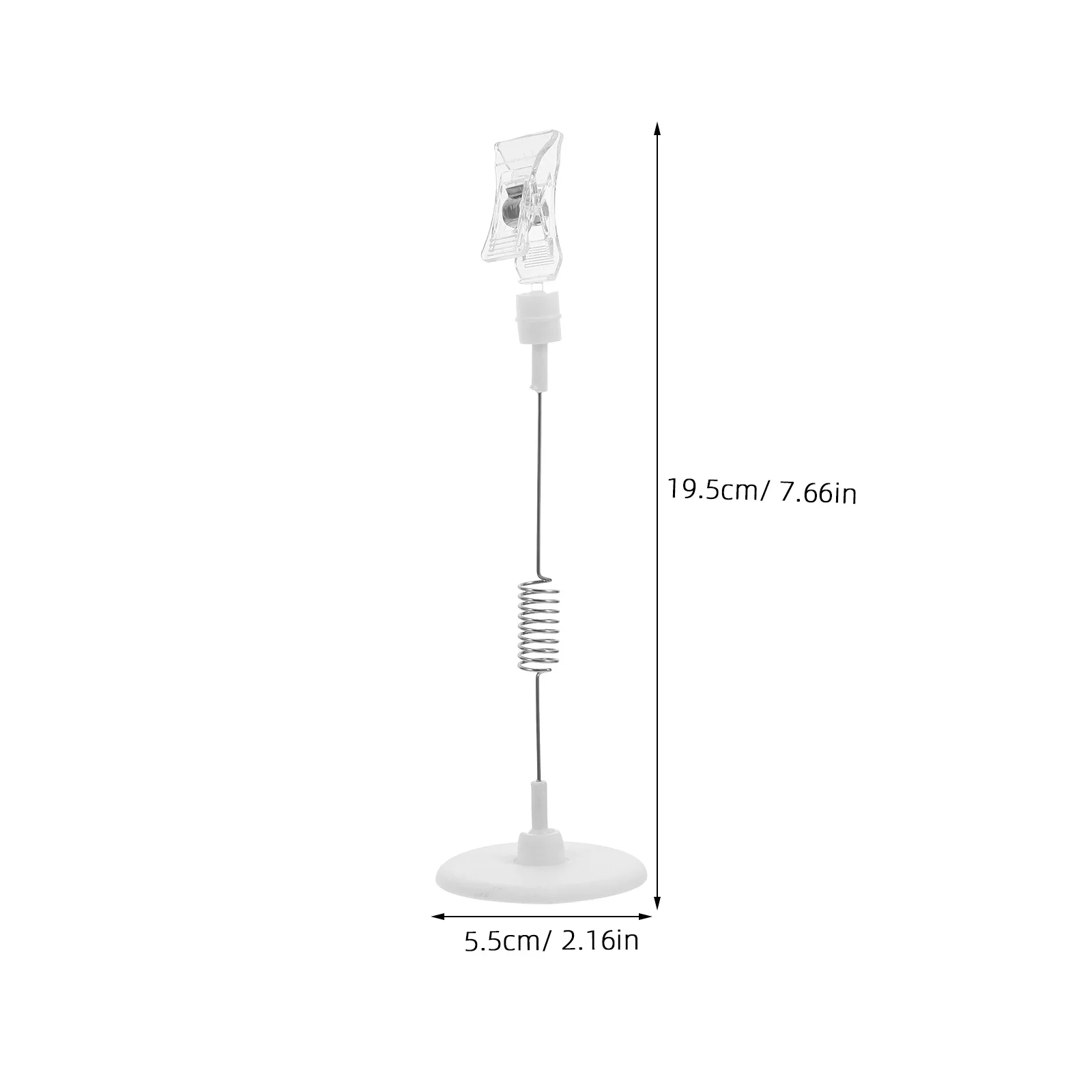 6개입 가격표 홀더 오거나이저 소매점 슈퍼마켓 선반 디스플레이 사인 클립 ABS 재사용 가능 수직 가격표 홀더