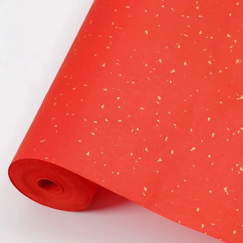 لفة ورق الخط الصيني الياباني نصف ورق شوان الخام ورق الكتابة ماوبيان سومي بدون شبكات من الخيزران