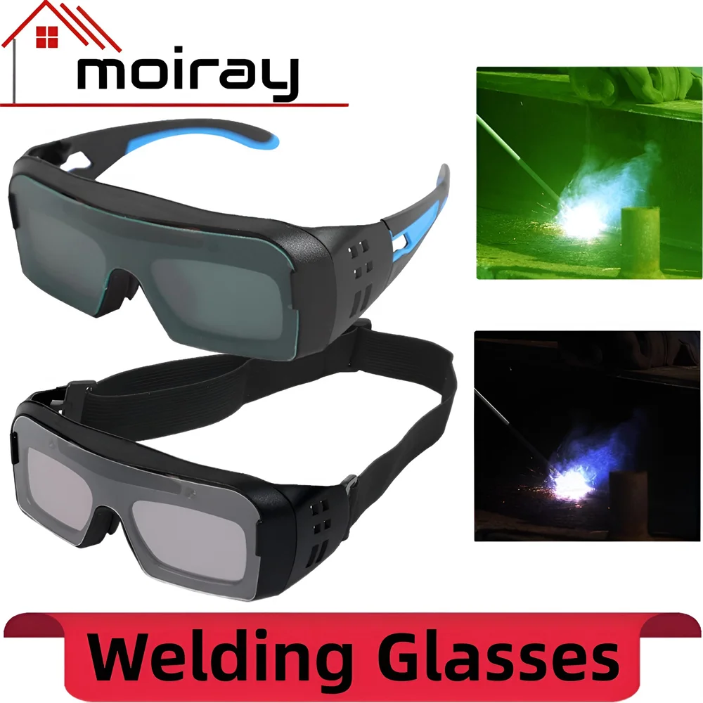 Solar Goggle Welder Protective Glasses Automatic Darkening Welding Glasses Soldering Welding Protective Gear CNC Metalworking