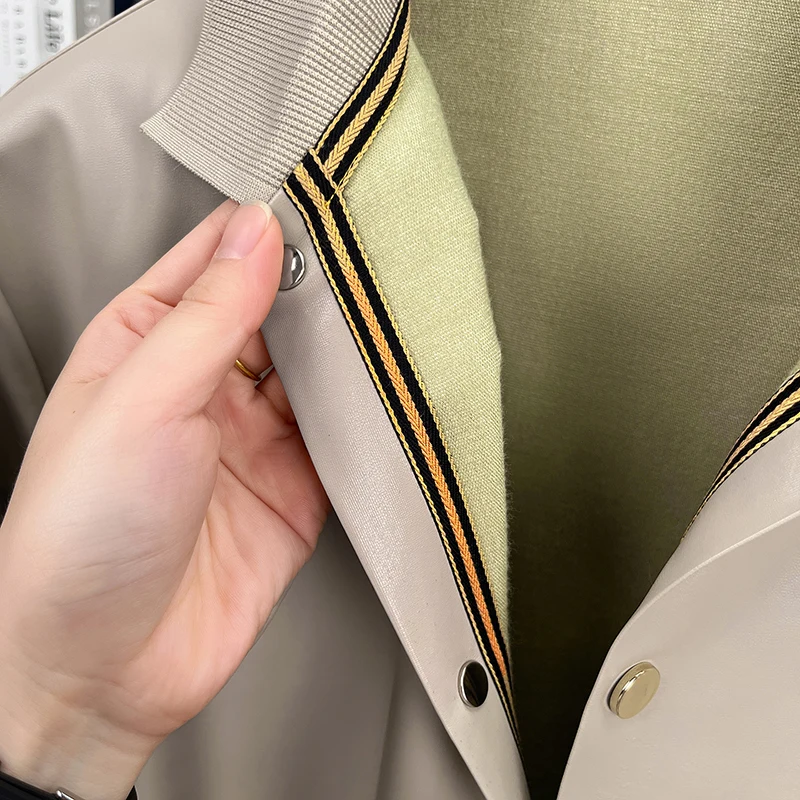 سترة رجالي كاجوال سترة طويلة الأكمام طية صدر السترة الياقة زر حتى نسيج ناعم خفيف الوزن ربيع الخريف أزياء رجال الأعمال #3