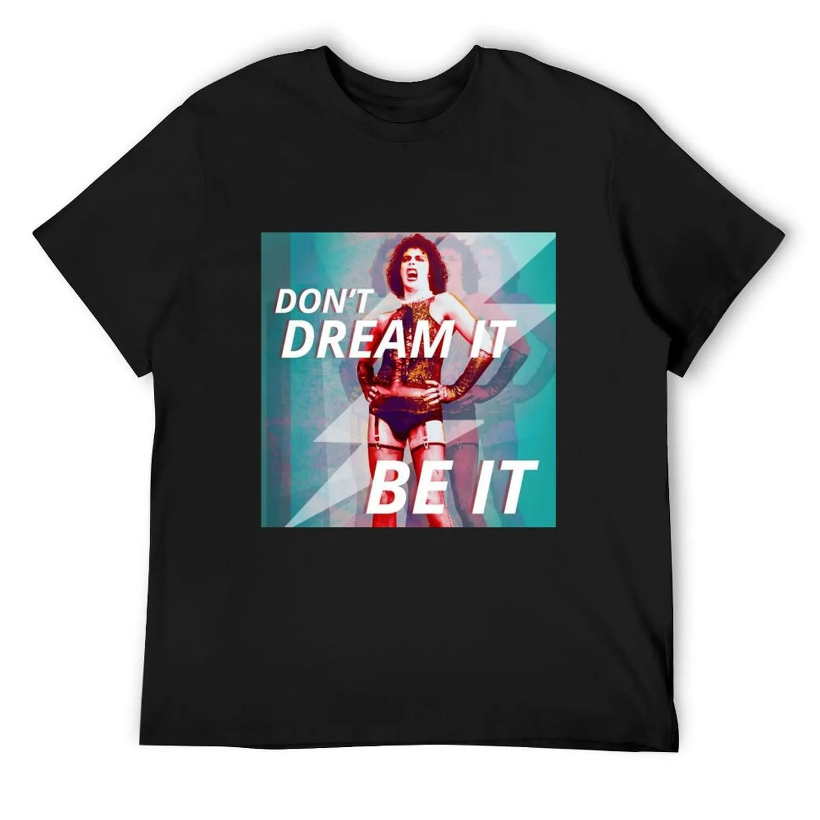 

don't dream it be it T-Shirt oversized graphic tee Blouse aesthetic clothes workout shirts for men