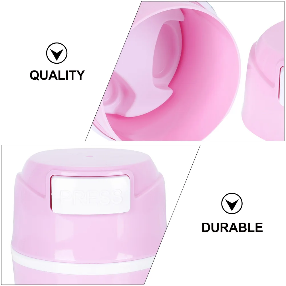

2 Pcs Eyelash Glue Storage Box Makeup Case Organizer Jar Tool Extension Grafting Container