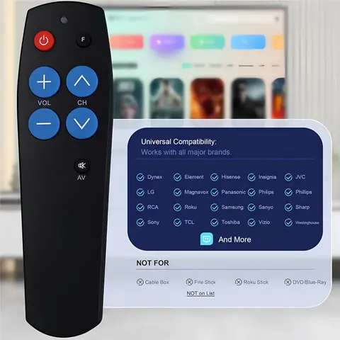 Universal 7 botones grandes con retroiluminación aprender Control remoto copia clon para TV CD DVD STB DVB Hifi TV BOX, aprendizaje IR inteligente Co