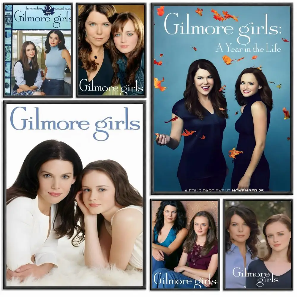 Gilmore Girls Tv American Family Poster Modern PP Paper Wall Decorative for Cafe Office Bar Home Wall Decor Gift
