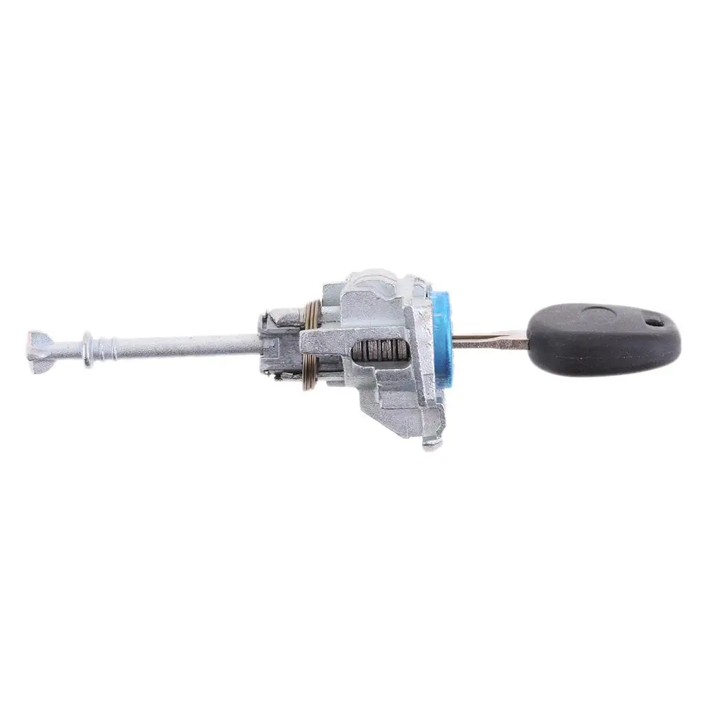 Zinc Alloy Door Lock Cylinder Barrel Assembly with Key Front Left Car Door Replacement for Most Vehicles