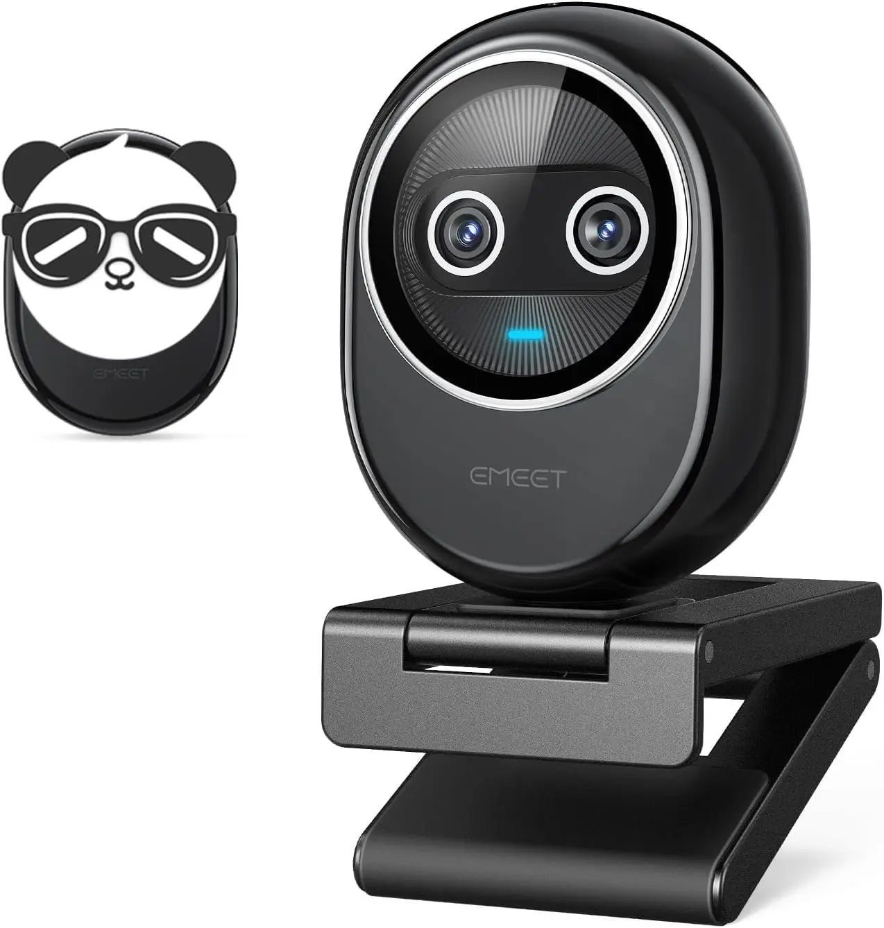 World's 1st Dual-Camera AI 4K Webcam with Sony Sensor, 3 Mics & Privacy Cover for Livestreaming