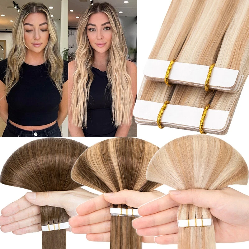 human-remy-hair-tape-in-extensions-20pcs-14inch-straight-60-4-transform-thin-hair-to-thick-natural-look-wholesale