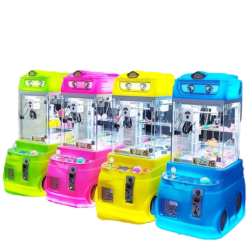 

Золотая рука мини-электронный эмулятор плюшевая игрушка пожарная машина кран коготь игровая консоль