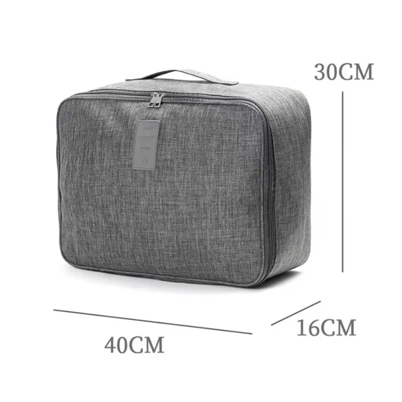 Travel Tote Waterproof Foldable Duffle Storage Handbag Travel Clothes Cosmetics Belongings Organizer Pouch Supplie