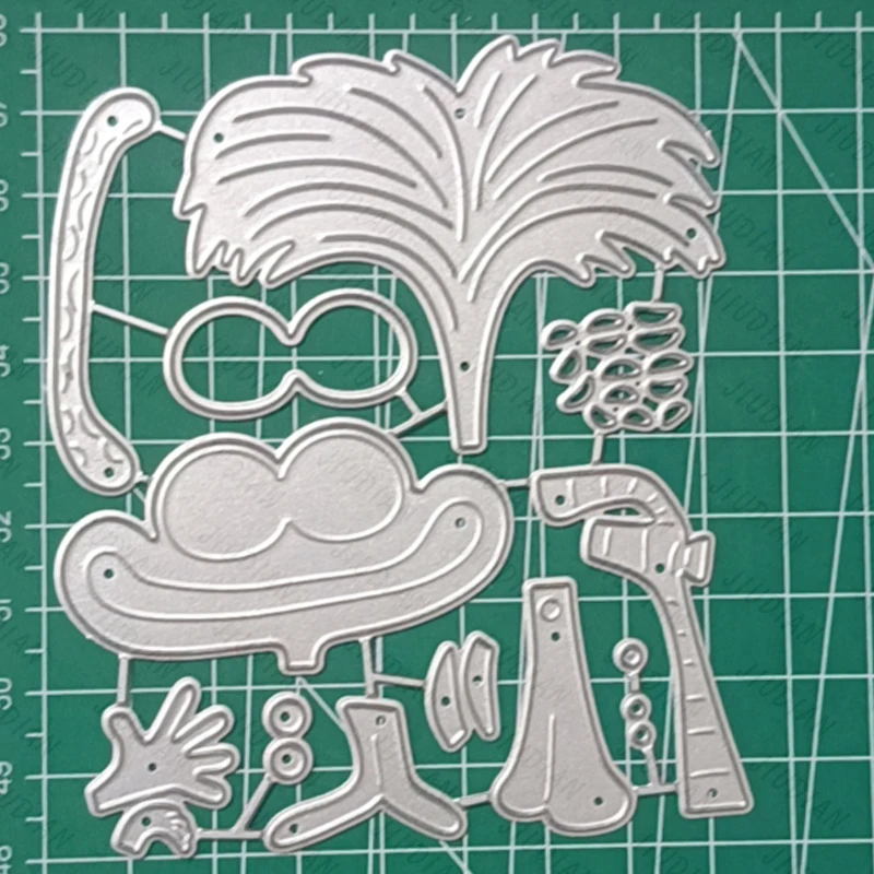 Cute Big-eyed Doll Metal Cutting Dies For DIY Scrapbooking Photo Album Craft Decorat Paper Template Handcraft Gift Card