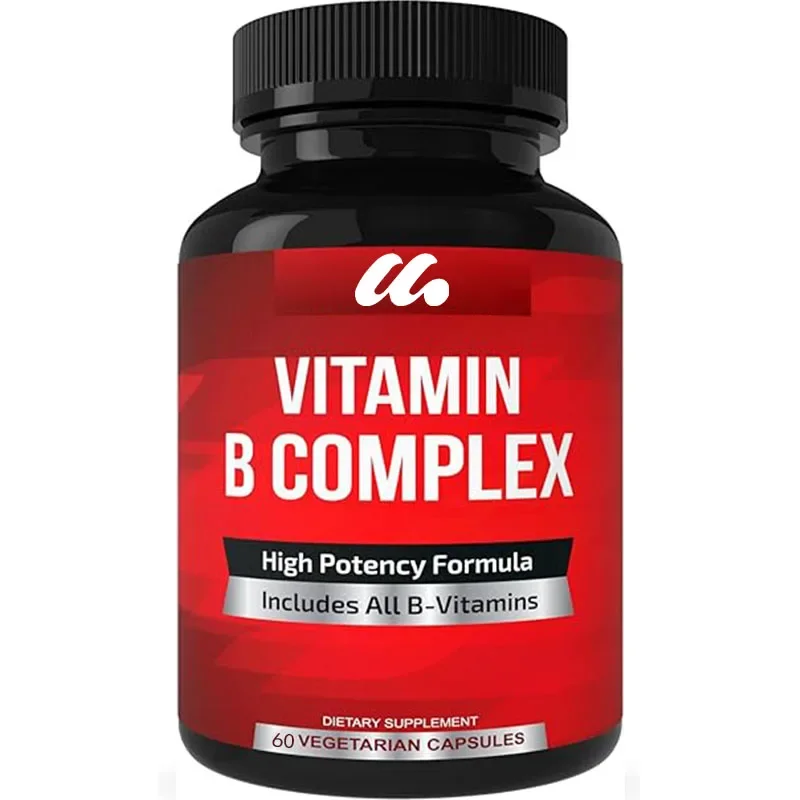 Complex vitamins - all B vitamins, including B12 B1、B2、B3、B5、B6、B7、B9、 Folic acid vitamin B supplement