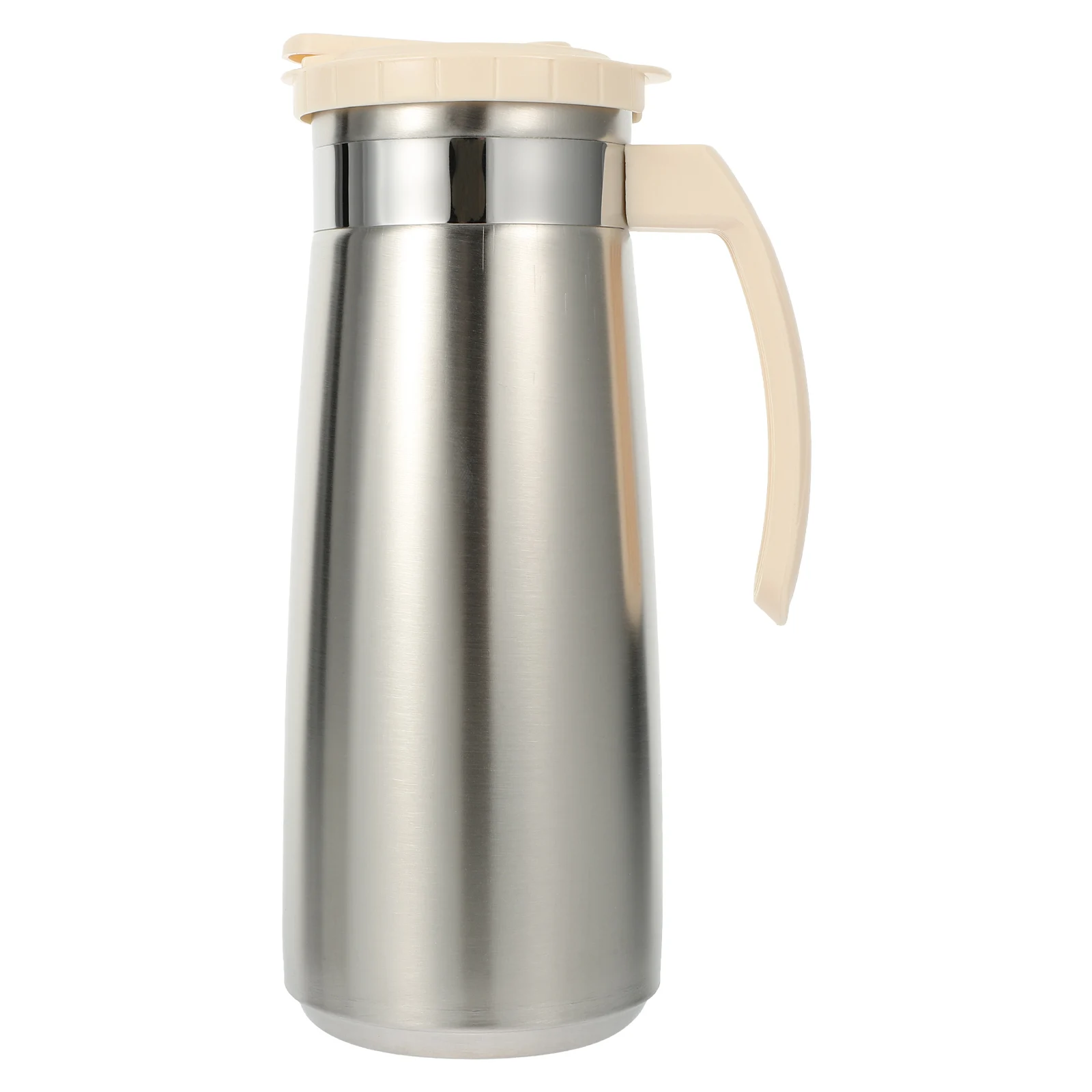 

Stainless Steel Cold Water Pitcher Large Capacity High Temp Resistance Fridge Jug Beverage Drink Jugs Cold Beverages Kitchen Bar