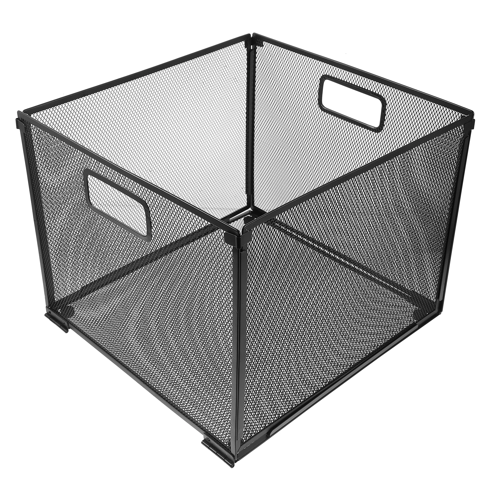 

Multifunctional File Tray Metal Foldable Document ganizer Strong Office Desktop Storage Rack Mesh File Holder Books