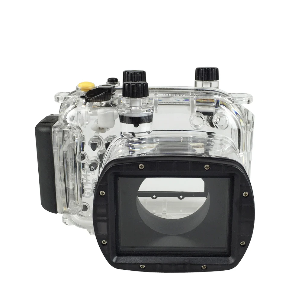 For Canon G11 G12 G15 G16 G1X G1X-2 ii WP-DC34 Bag Case Cover，40m 130ft Waterproof Box，Underwater Housing Camera Diving Case