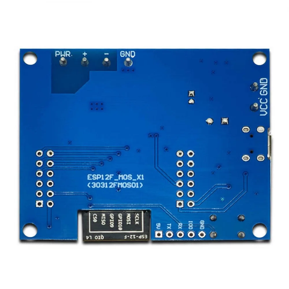 ESP12F WiFi Relay Board DC 5-80V 1 Way Relay Module Onboard ESP-12F Module 32Mbit SPI Flash Development Board