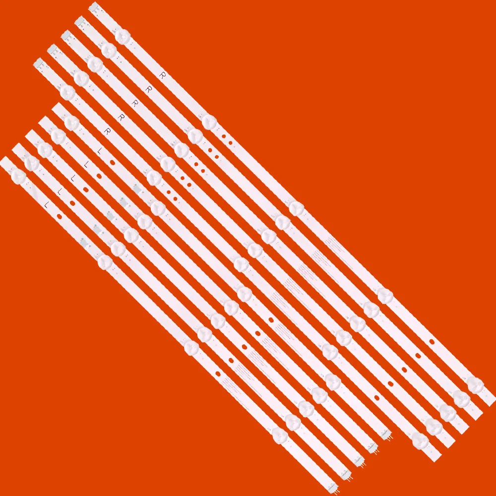 

5 шт./комплект светодиодных лент для CRH-ZG55M8X3030090517MREV1.1 CRH-ZG55M8X3030090517MREV1.2 LB-C550-M8X-D-9-12-X1, 55UCS1/G, 55UCY1