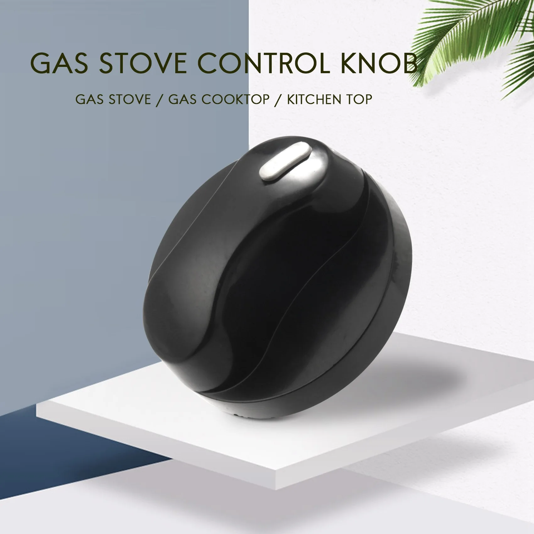 Plastic kitchen gas stove stove oven control rotary knob black