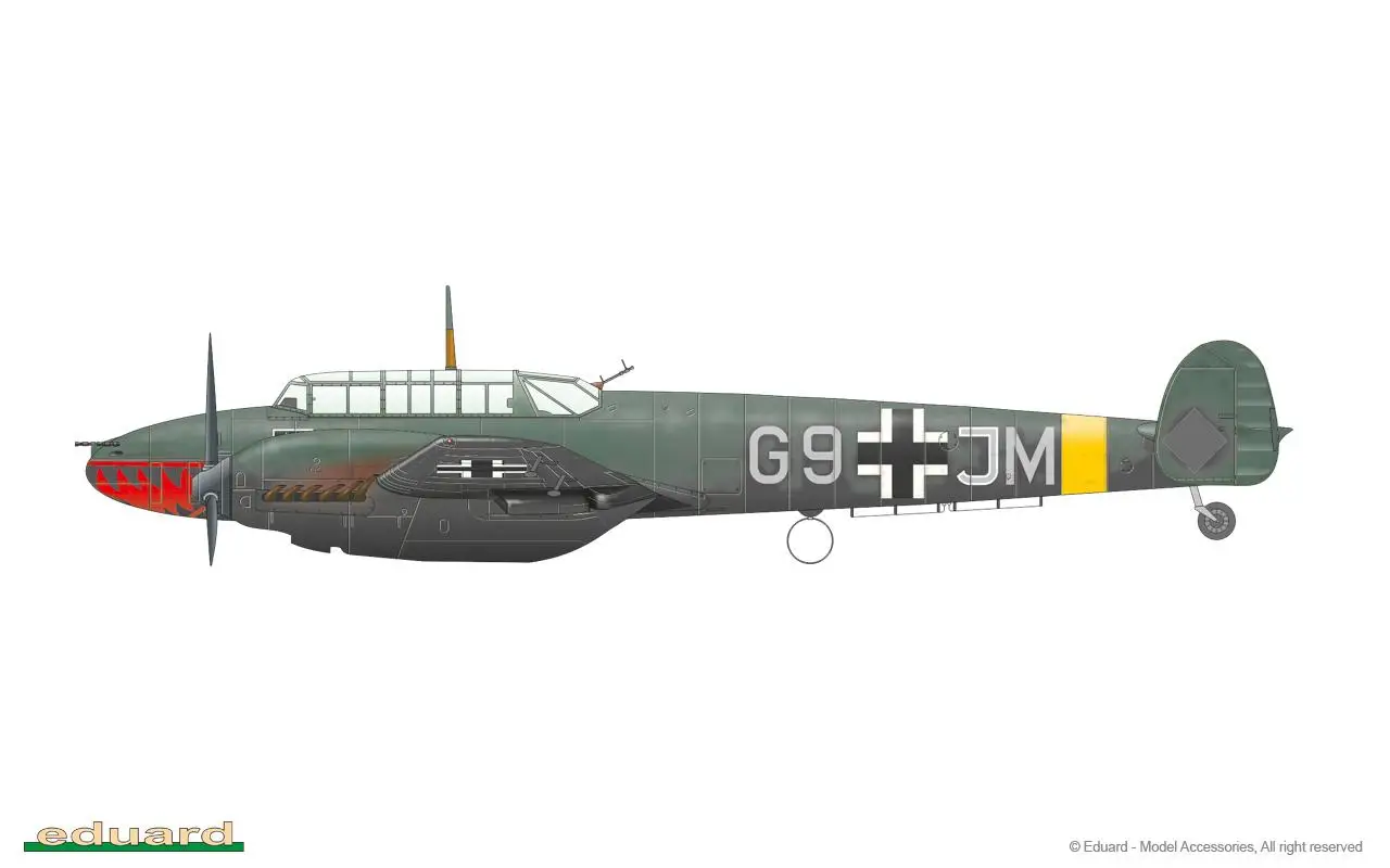 Eduard 8203 1/48 Bf110E ProfiPACK (Plastic model)