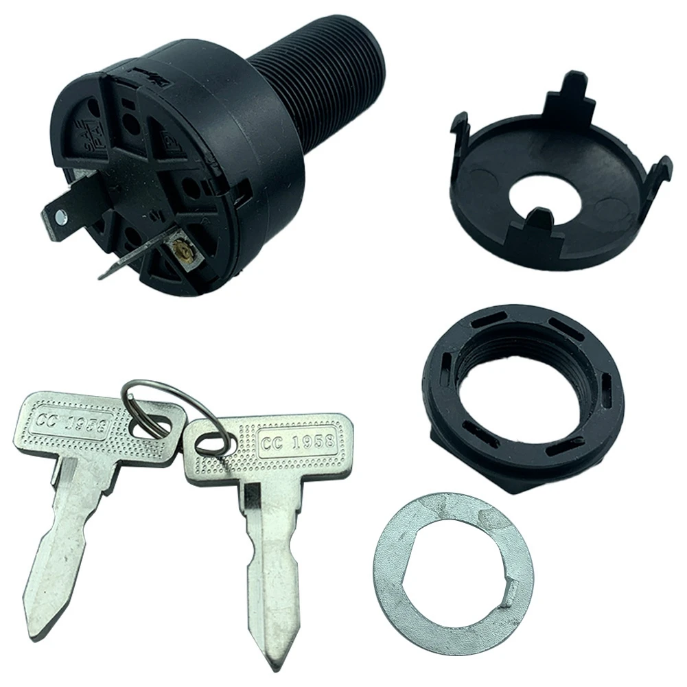 L79A Golf Cart Precedent Ignition Switch and Key for Club Car 2004-Up Electric Golf Cart 102508601