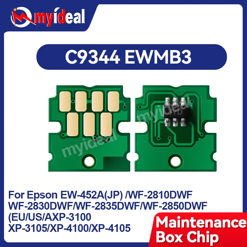 

C9344 Maintenance Box Tank Chip For Epson L3560 L3550 L5590 XP-2100 2105 XP-3100 XP-3105 XP-4100 XP-4105 2810 XP-2200 Printer