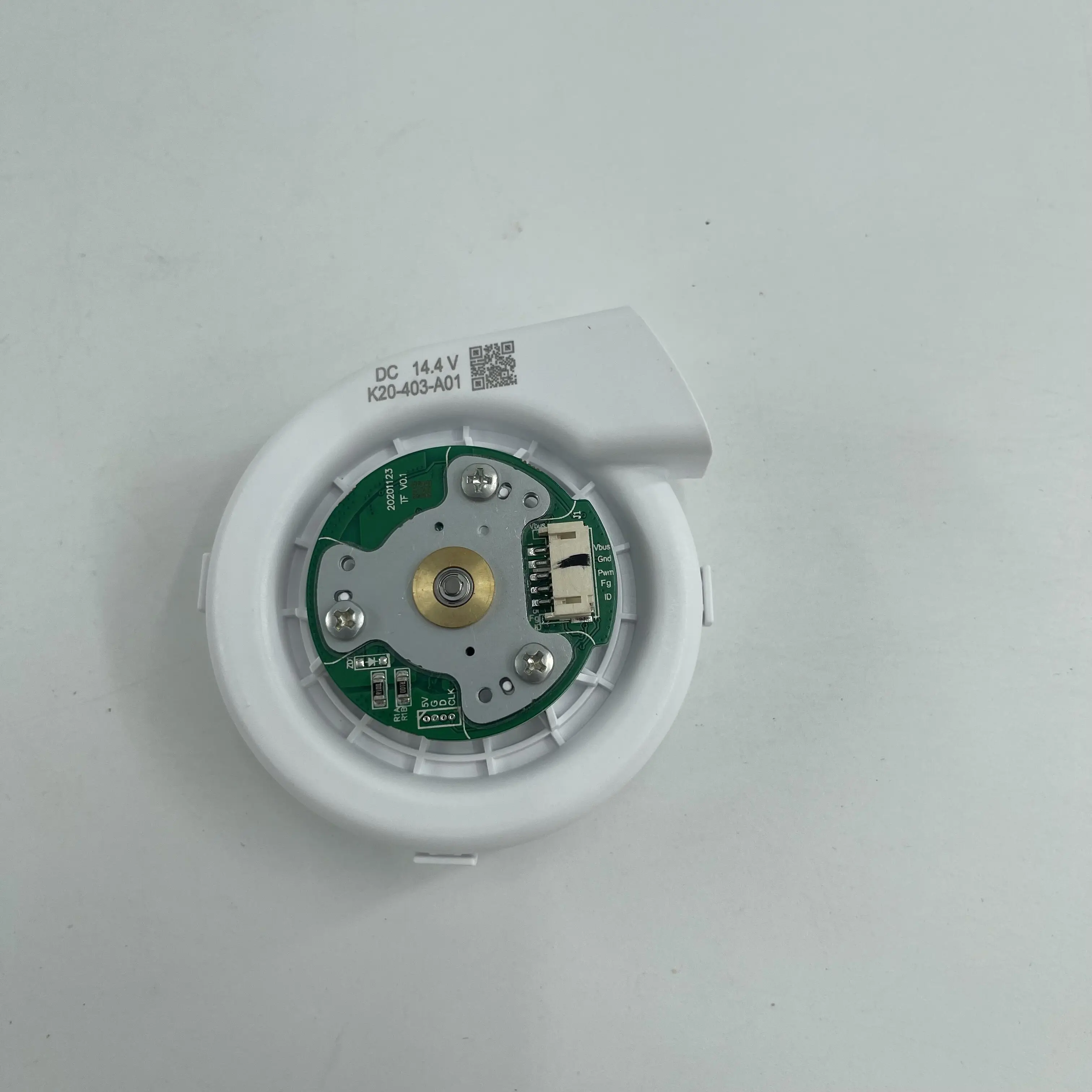 وحدة مروحة أصلية من Roborock طراز 2500pa لـ Roborock S65 MaxV S70 S75 E50 أجزاء روبوت المكنسة الكهربائية مع محرك أبيض