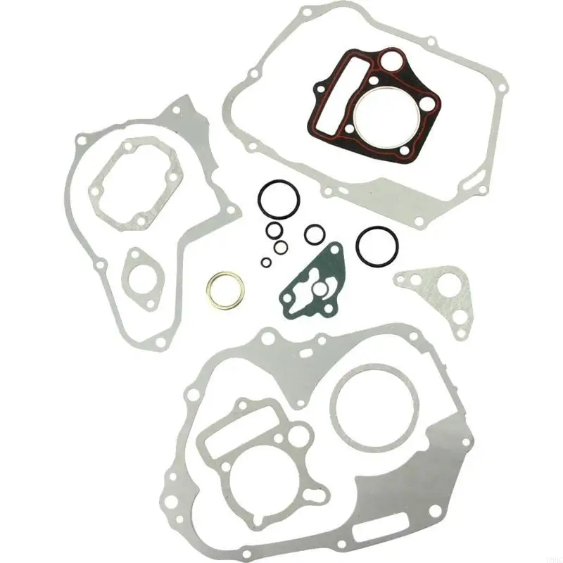 For Dirt Bike 110CC Go Kart Engine Cylinder Crankcase Stator Clutch Cover Gasket New
