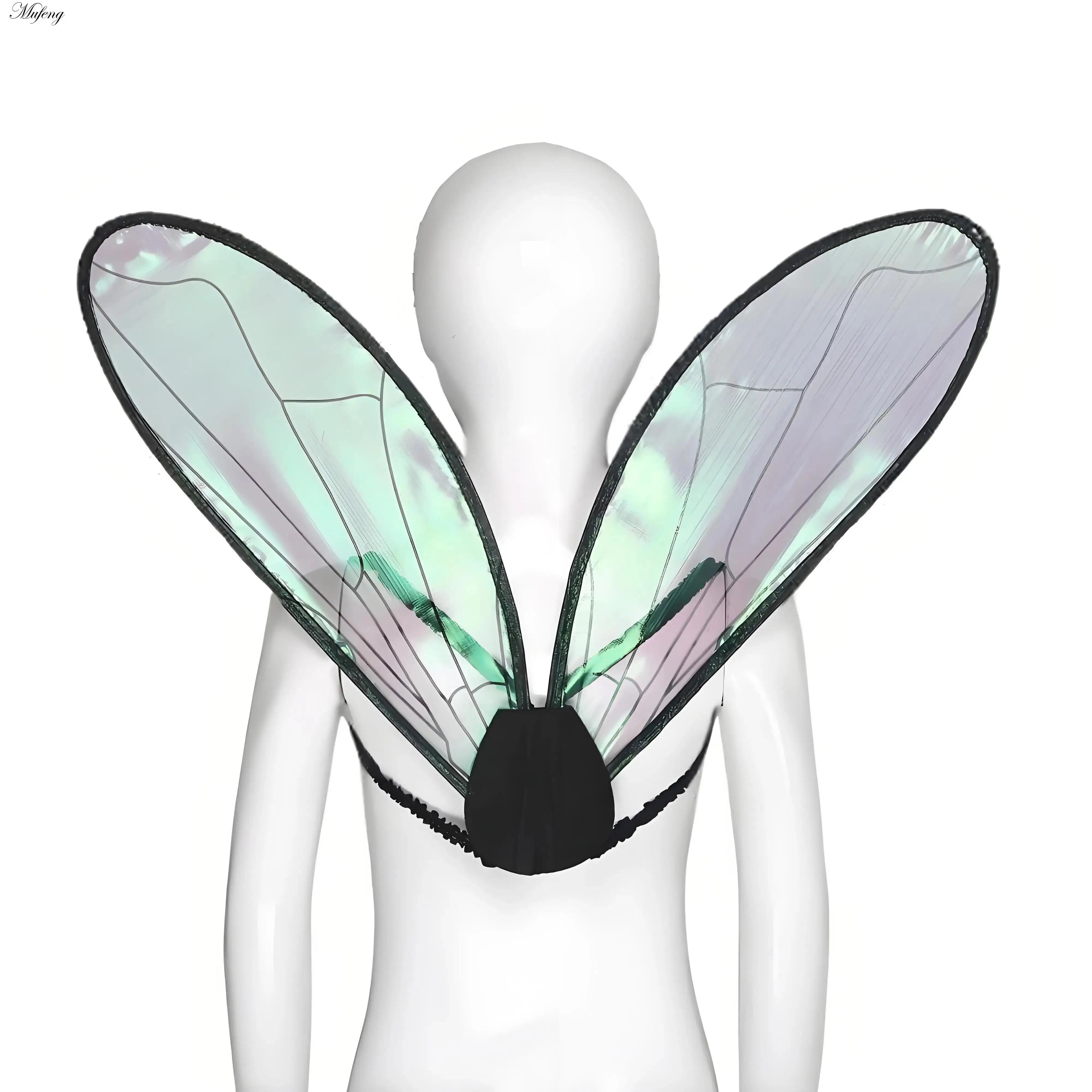 

Платье Эльфа Косплей Крыло Пчелы Крылья для Взрослых Женщин Принцесса Крыло Ангела Крылья Феи Костюм Танец Маскарад Праздничная Вечеринка Опора