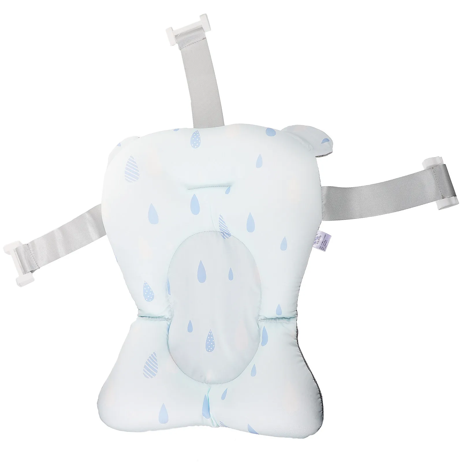 

Подушка-подушечка для купания младенцев, плавающая сетка-поддержка для ванночки, съемная, нескользящая, удобная подушка для сидения в ванной