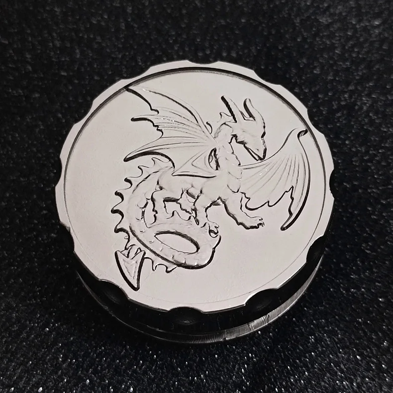 D&D Metall-Fingerspitzen-Gyro-Rulettewürfel aus Metall für Dungeons and Dragons, Spinner-Würfel aus Metall, rotierende Roulette-Würfel für Geschenktischspiele – Detail 9