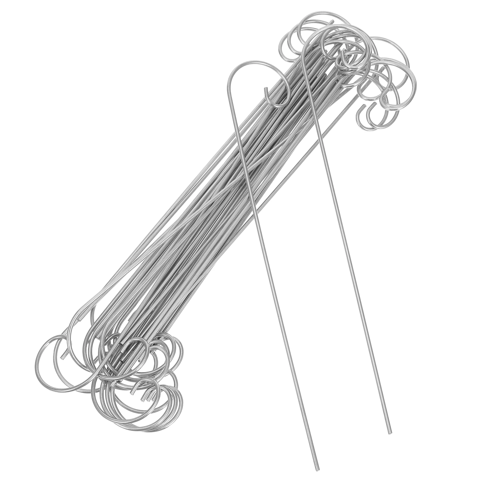 

30pcs Plant Sign Hooks Hanging Rods Garden Markers Stake Flower Hooks Planter Signs Crafts Practical Supporting Versatile Easy