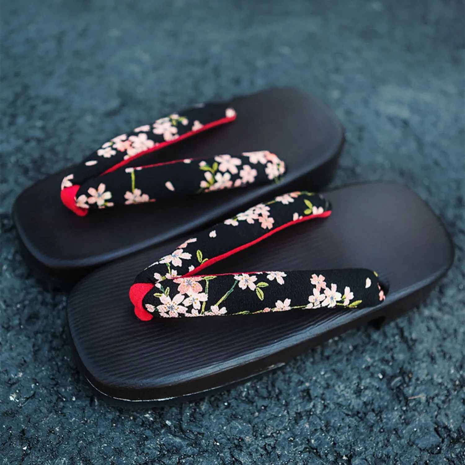 Imitating Wooden Clogs, Women's Japanese Geta Made Of EVA Sandals Cosplay Flip Flops, Thick Soled Summer Thick Sole Slippers