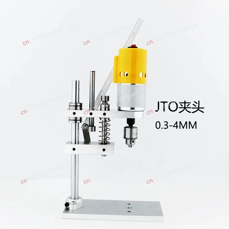 Benchtop Drill Press High Precision PCB Drilling Machine Woodworking Drilling Home DIY Desktop Mini Drill for Wooden Jade