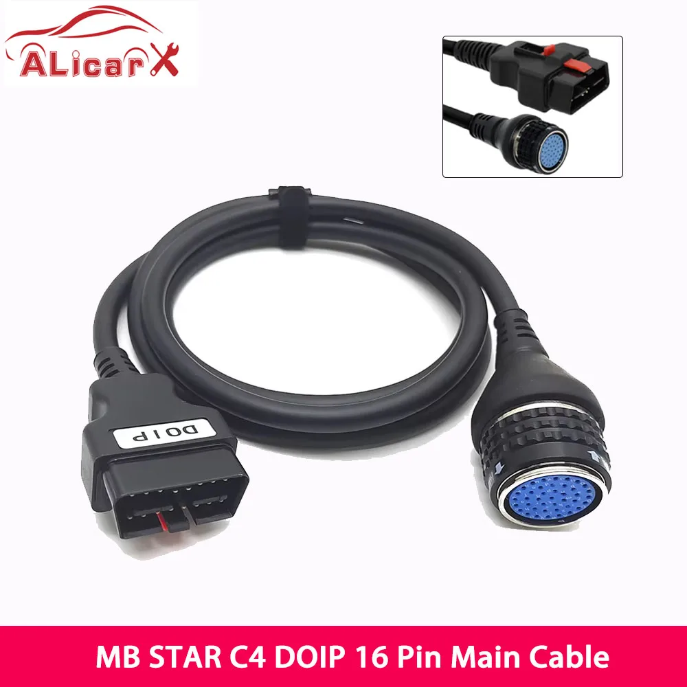 2026 Newest DOIP 16PIN Cable for MB Star SD Connect C4 Scanner OBD2 Main Test Cable Car Diagnostic Tools Adapter
