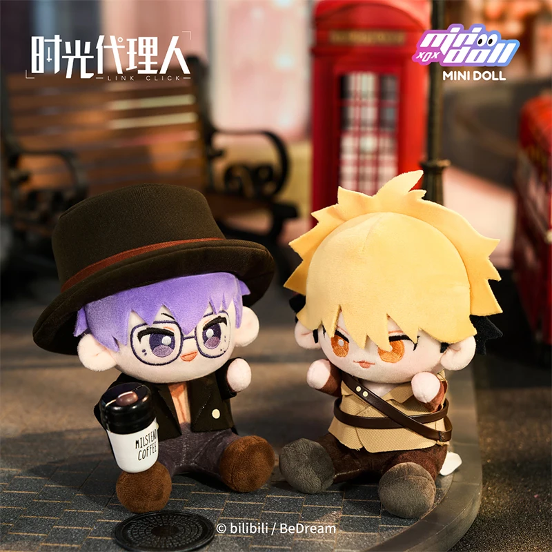 Original 15cm Link Click Bridon Arc Academy Series Charles Lucas Qiao Ling Rin Liu Xiao Vein Xia Fei Plushie Plush Doll Toy
