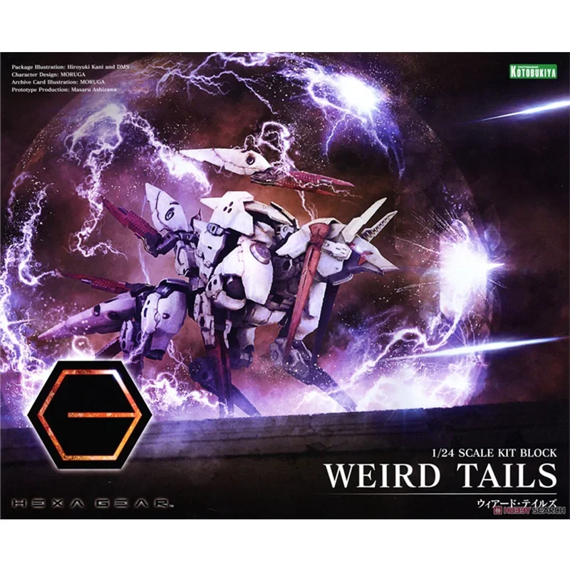 KOTOBUKIYA Original Anime HEXA GEAR HG064 1/24 WEIRD TAILS Action Figure Assembly Model Toy Collectible Model Gifts for Children