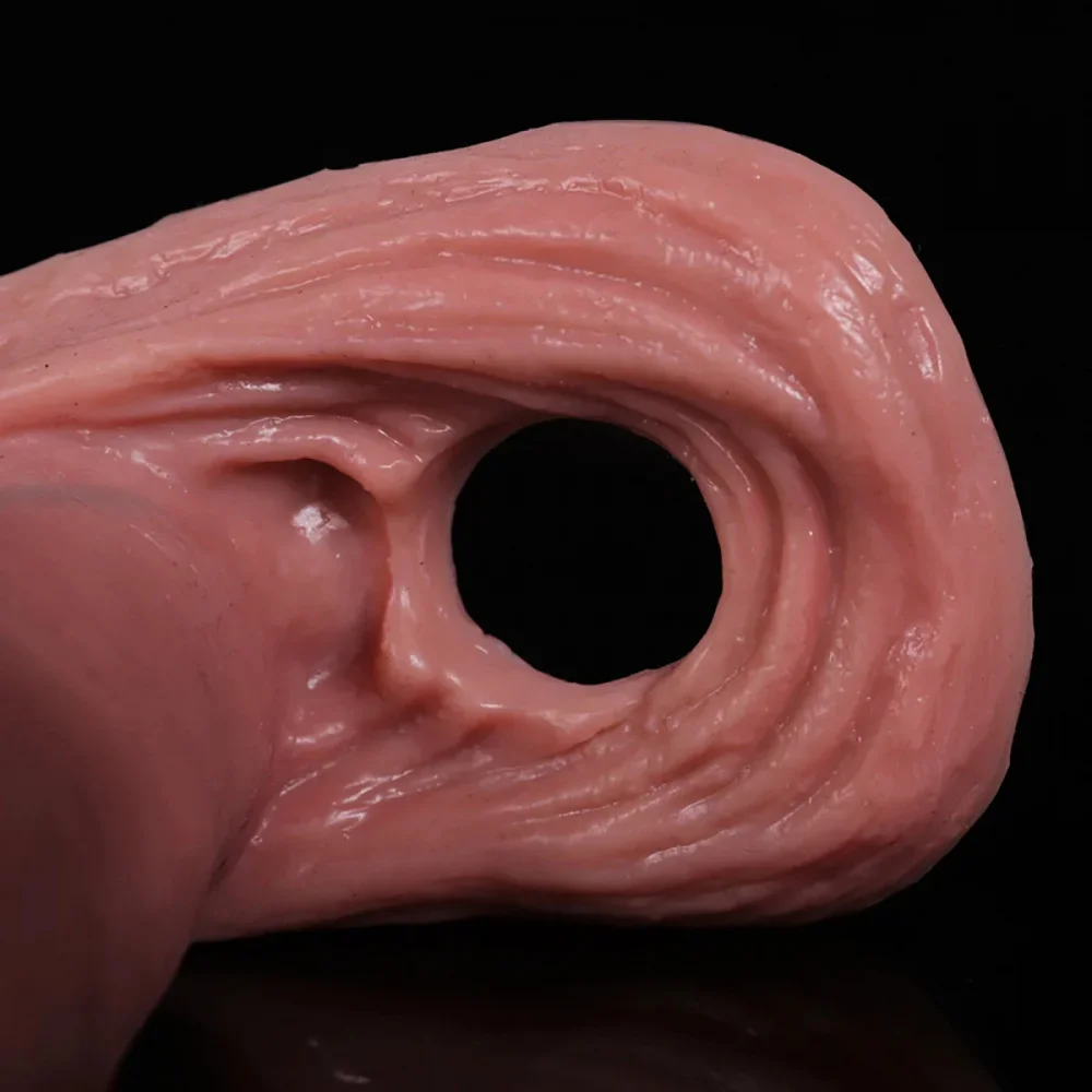 Realistic Reusable Silicone Penis Sleeve for Men