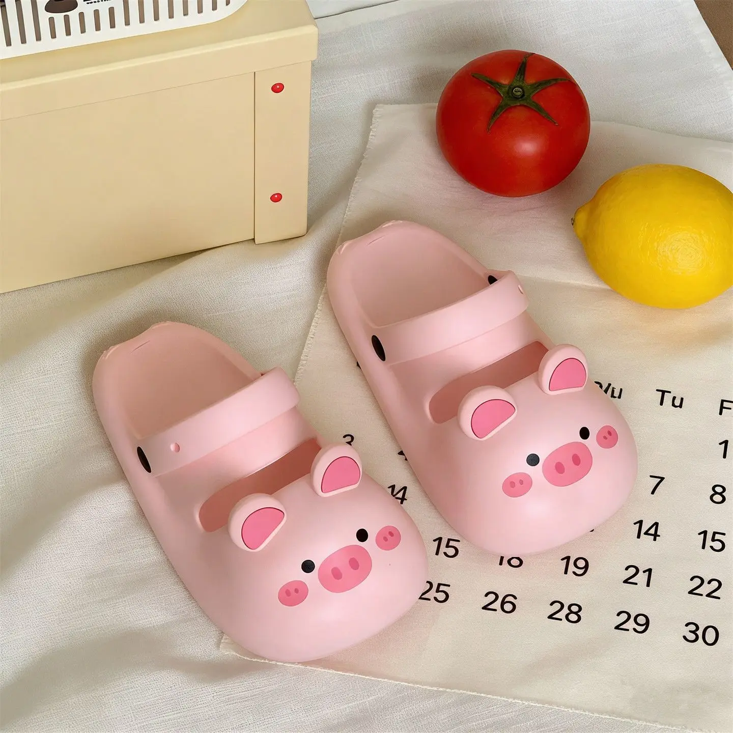 Cute Animal Pig Shoes for Women 2026 Newest Indoor Outdoor Beach Clogs Fashion Closed Toe Piggy Sandals image 5