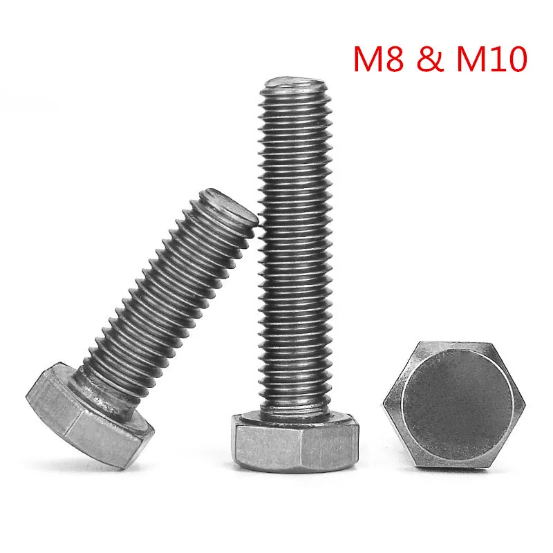 

M8 M10 DIN933 Titanium Hex Bolt