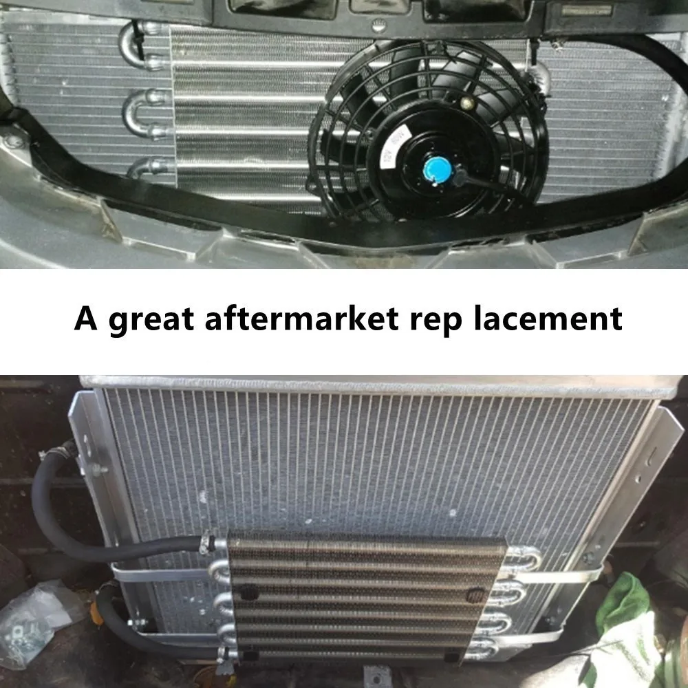 4 Rij 6 Rij 8 Rij Universele Aluminium Remote Transmissie Oliekoeler Auto-Handmatige Radiator Converter Kit TOC-1001