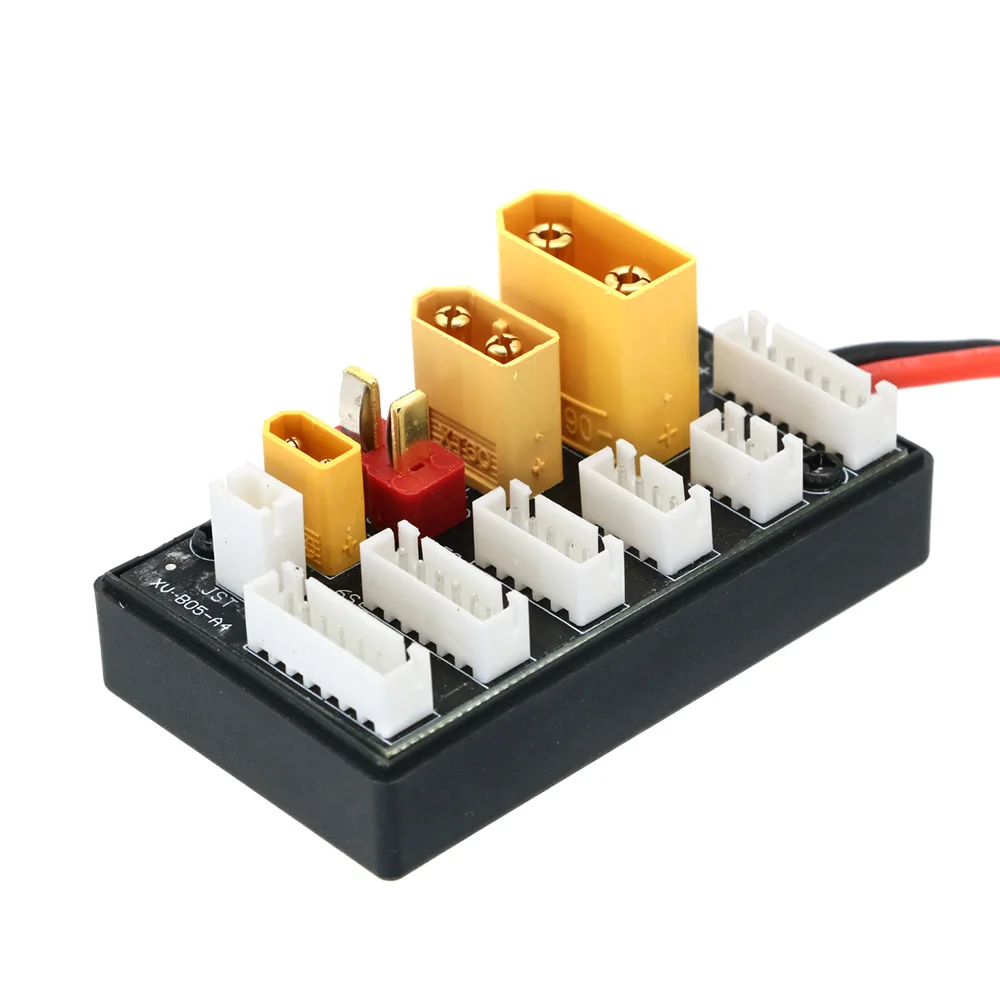 XT30 XT60 XT90 JST T Plug 2-6S Parallel Charging Board Lipo Battery Charger Connector for Imax B6 B6AC ISDT Q6 Lite Charger