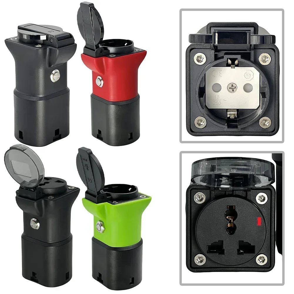 

Адаптер V2L для Hyundai IONIQ 5 для IONIQ 6 для Kona EV для KIA EV 6, трансформирующий порт зарядки в розетку европейского стандарта