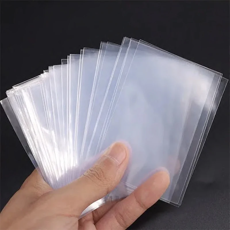 100pcs/setProtective Sleeve Magic Board Game Transparent Storage Bags, Tarot Card Cover, Kids Toy Gift Accessories