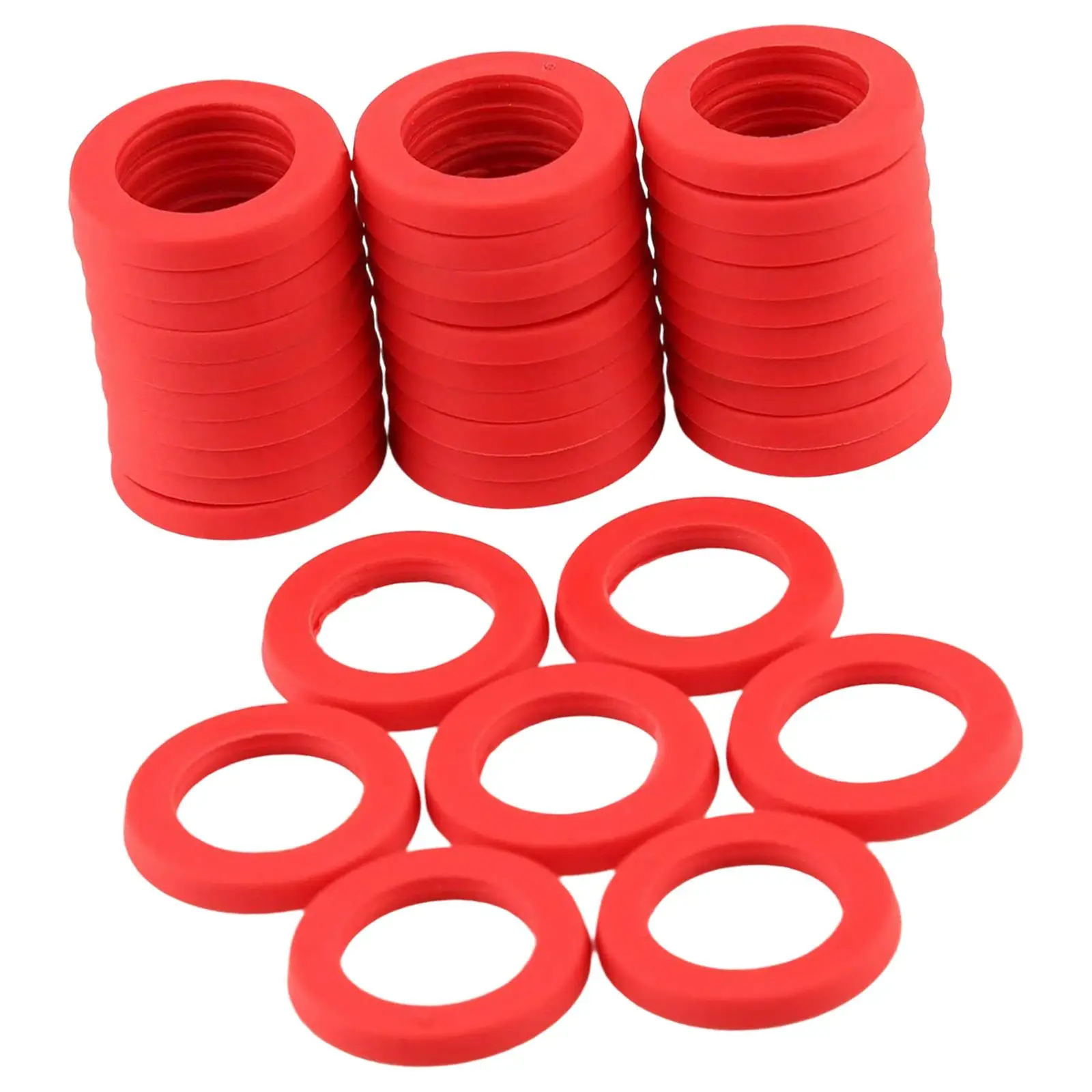 40 Pieces Outdoor Garden Hose Washer Gasket TPR Leakproof Hose Gasket Washer